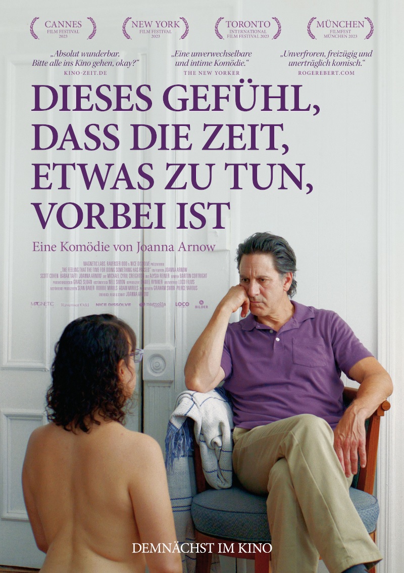 Filmplakat Dieses Gefühl, das die Zeit, etwas zu tun, vorbei ist