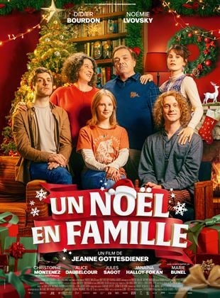 Filmplakat FROHES FEST - Un Noël en Famille - franz. OmU