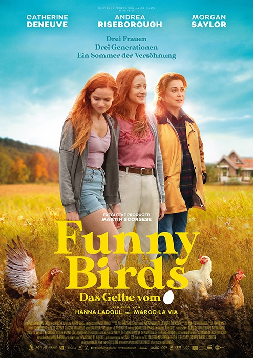 Filmplakat FUNNY BIRDS - Das Gelbe vom Ei