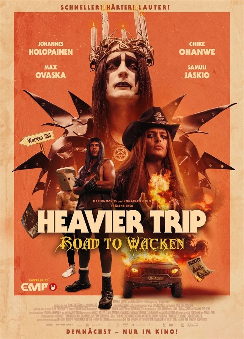 Filmplakat HEAVIER TRIP - ROAD TO WACKEN