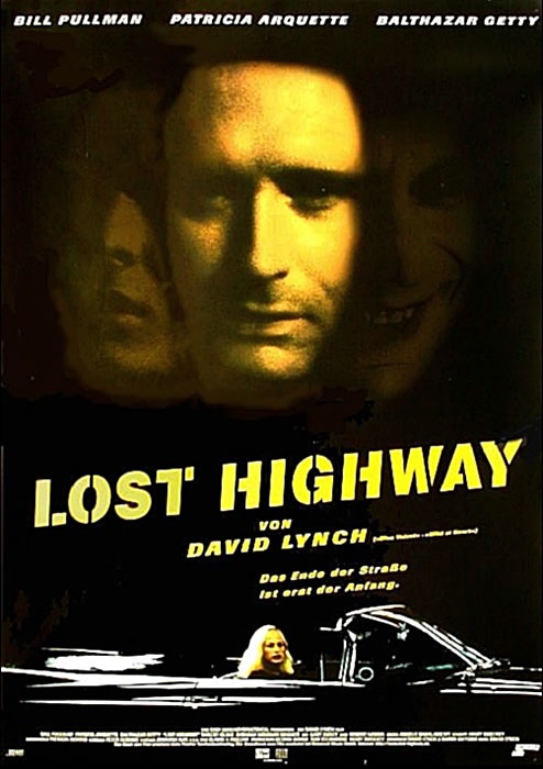 Filmplakat LOST HIGHWAY - engl. OmU