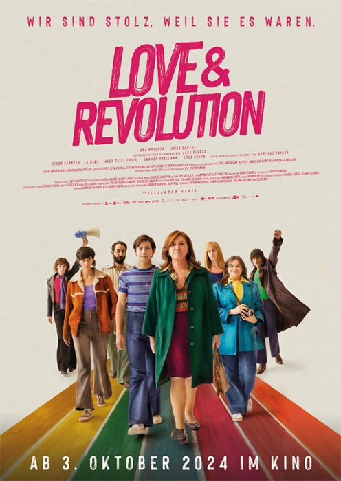 Filmplakat LOVE & REVOLUTION - Te estoy amando locamente - span. OmU