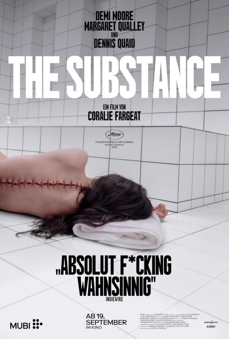 Filmplakat THE SUBSTANCE - engl. OmU