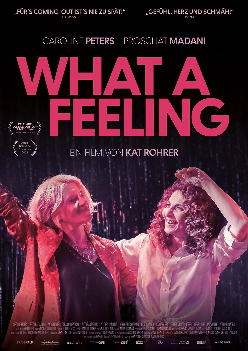 Filmplakat WHAT A FEELING