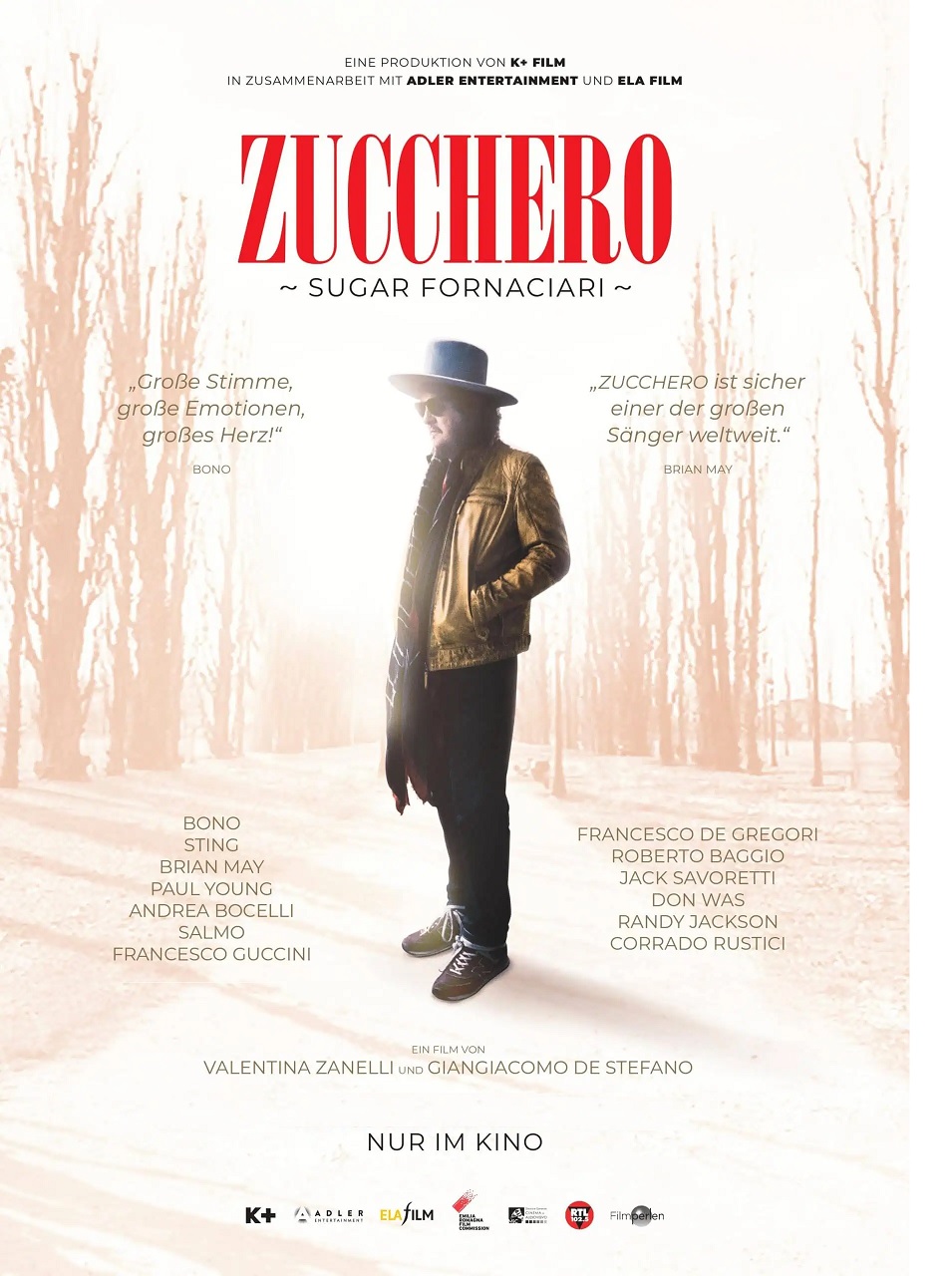 Filmplakat ZUCCHERO - Sugar Fornaciari