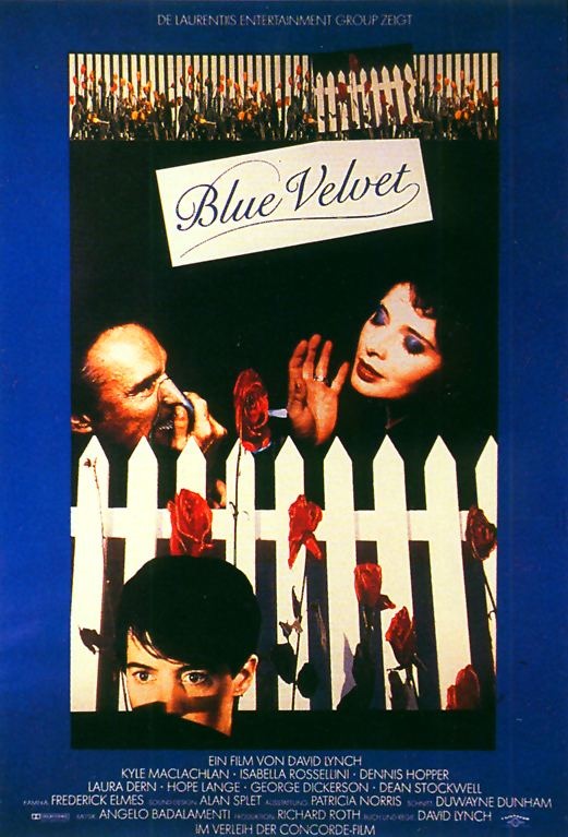 Filmplakat BLUE VELVET - engl. OmU