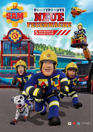 Filmplakat Feuerwehrmann Sam - Pontypandys neue Feuerwache